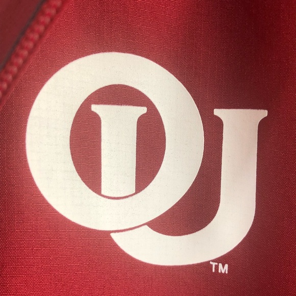 GEN2 - UNIVERSITY OF OKLAHOMA WINDBREAKER - NEW WITH TAGS - SIZE MEDIUM - B13 - Picture 8 of 15